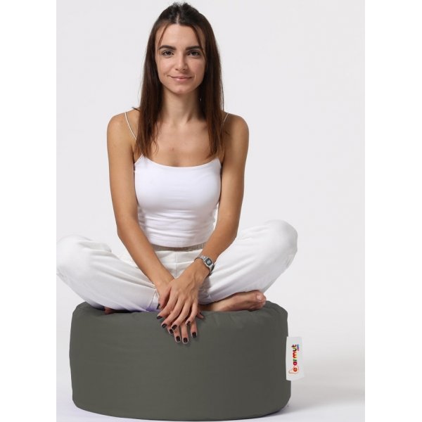 Pouf rond - Gris Pouf rond - Gris