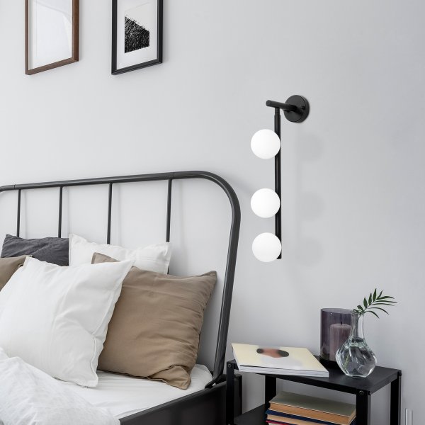 Domino wandlamp 11040 - Zwart