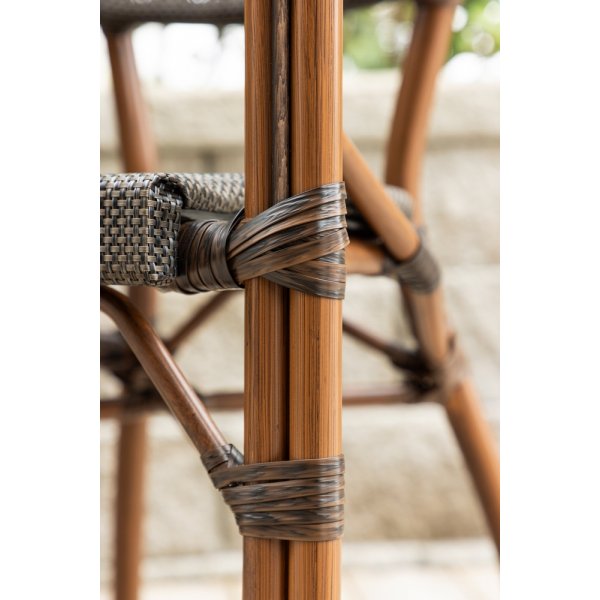 Vila caféstol - Svart/Brun Vila caféstol - Svart/Brun