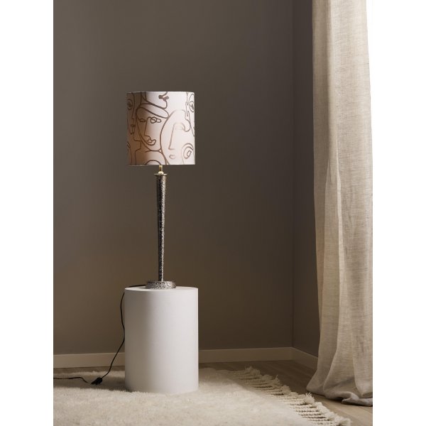 Pied de lampe Bob - Argent Pied de lampe Bob - Argent