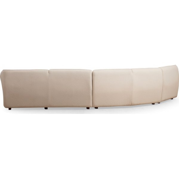 Mentis hoekbank 360 cm - Creme Mentis hoekbank 360 cm - Creme