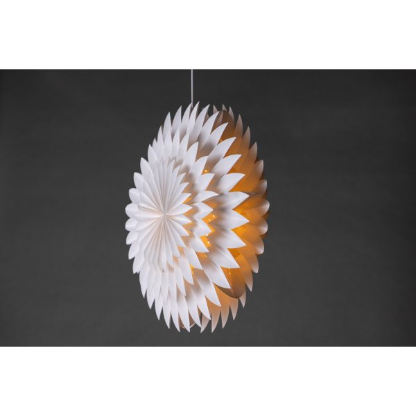 Storlien adventssjrna 60 cm - Vit