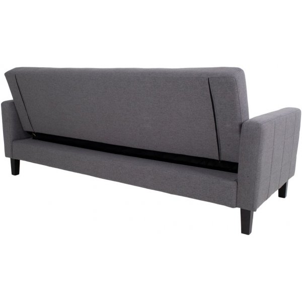 Canapé-lit Milton - Gris foncé/bouleau Canapé-lit Milton - Gris foncé/bouleau