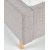 Cadre de lit Harrison 160x200 cm - Gris + Kit d\\\'entretien des meubles pour textiles