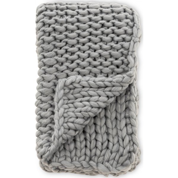 Hägg pläd 130x170 cm - Ljusgrå Hägg pläd 130x170 cm - Ljusgrå