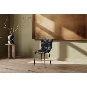 Matstol Punsch i svart sammet