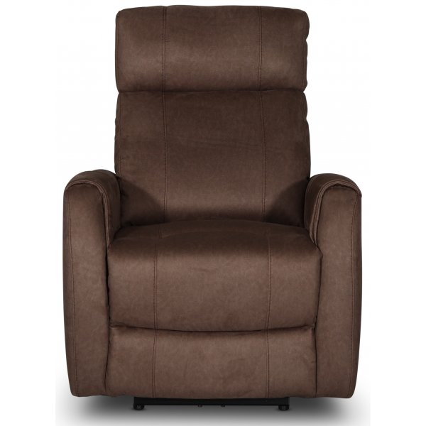 Enjoy Elof el Recliner med USB - Brunt Ecoläder Enjoy Elof el Recliner med USB - Brunt Ecoläder