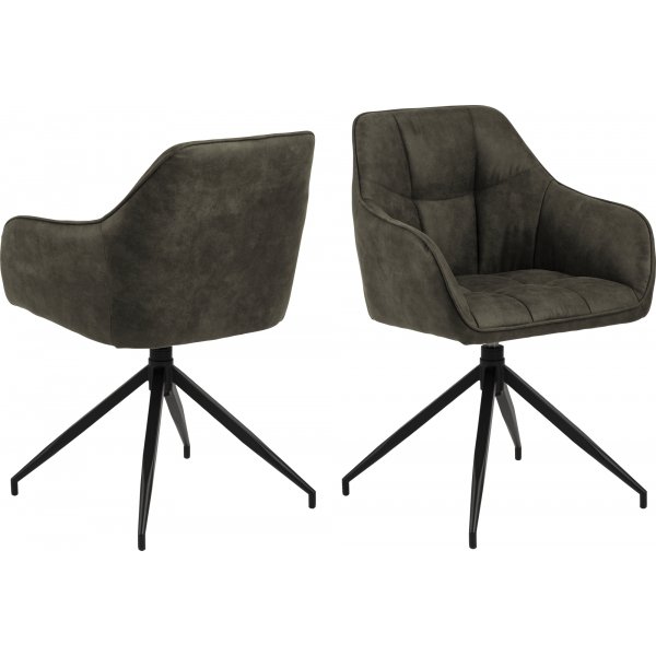 Brenda fauteuil - Olijfgroen
