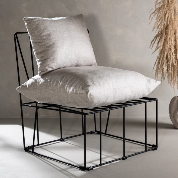 Livonia fåtölj - Beige Livonia fåtölj - Beige