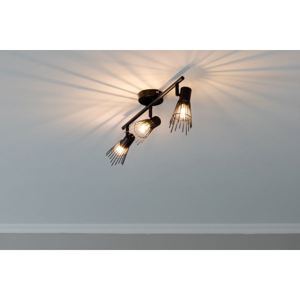 Nysttra vgglampa 3 - Svart