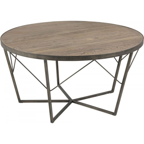 Durham Soffbord runt 90 cm - tervunnen alm/metall