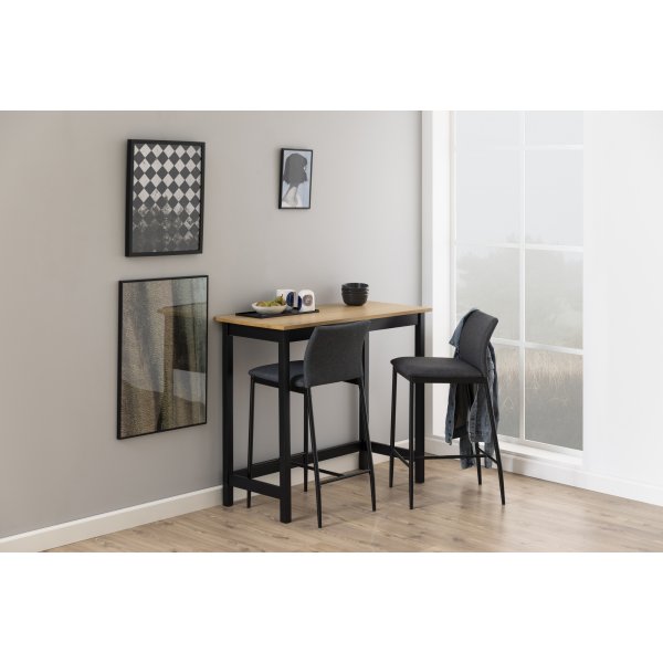 Tabouret de bar Demina 90 cm - Gris Tabouret de bar Demina 90 cm - Gris