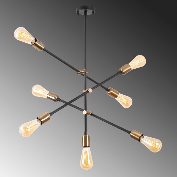 Plafonnier Beste 10350 - Noir/antique