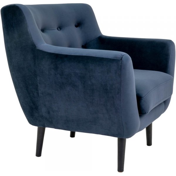 Monte Fåtölj - Mörkblå/svart Monte Fåtölj - Mörkblå/svart