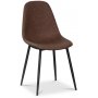 Toscana matgrupp: 206 cm bord + 6 st Atlantic Empire stolar brun PU