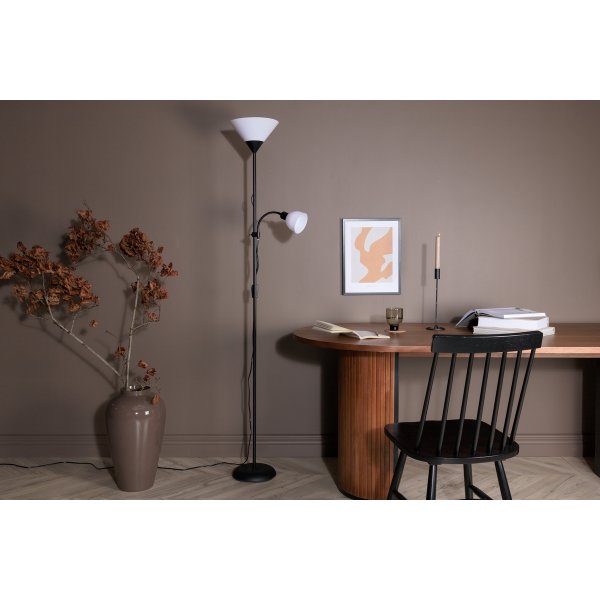 Bagasi golvlampa - Svart