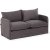 Saga 2-sits bddsoffa XL - Gr