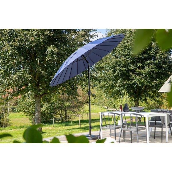 Palmetto parasoll - Svart/Blå Palmetto parasoll - Svart/Blå