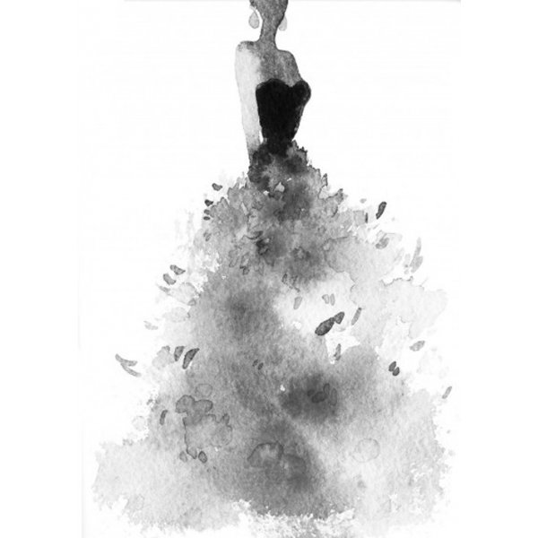 Poster Dress - 50x70 cm