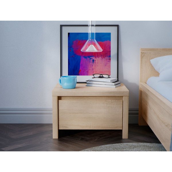 Filippa nachtkastje - Licht eiken Filippa nachtkastje - Licht eiken