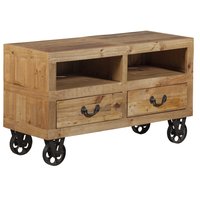 TV-bänk Stonemill Rustik - 2 lådor (furu) TV-bänk Stonemill Rustik - 2 lådor (furu)