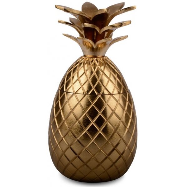 Dekoration Ananas i Guld