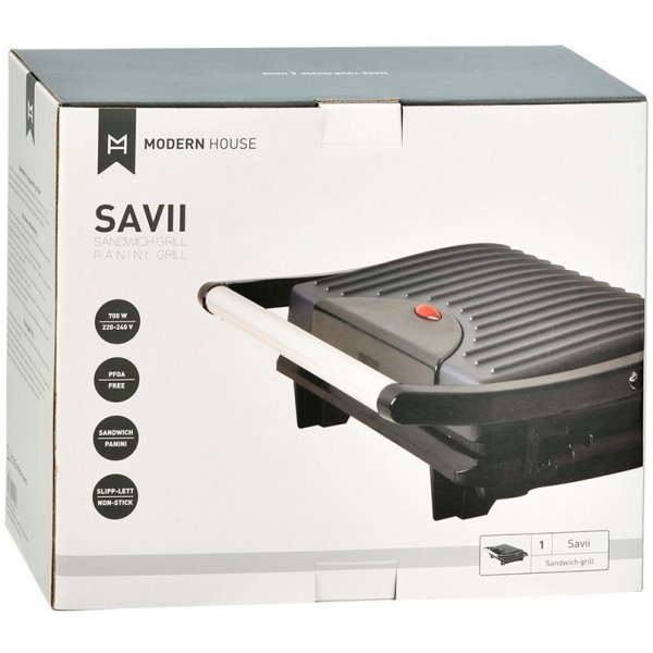 Savii smörgåsgrill - Svart Savii smörgåsgrill - Svart