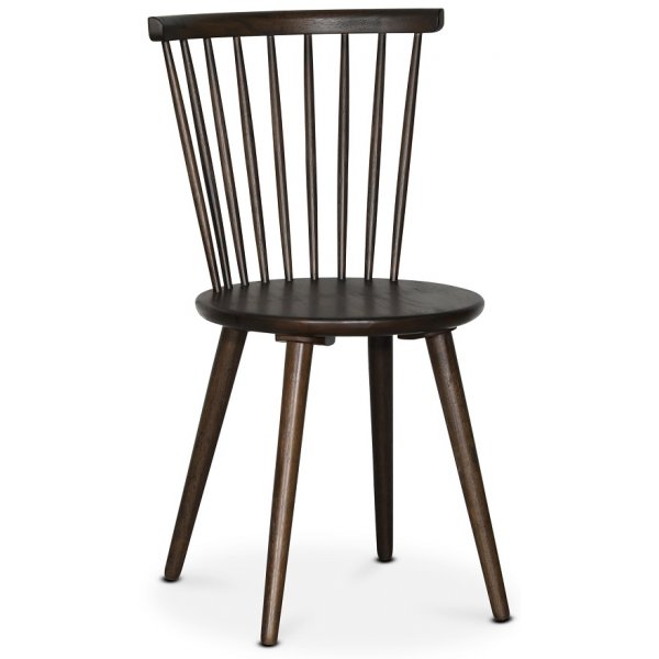 Sintorp matgrupp, runt matbord Ø115 cm inkl 4 st pinnstolar Castor - Brun marmor (Laminat) + Möbeltassar Sintorp matgrupp, runt matbord Ø115 cm inkl 4 st pinnstolar Castor - Brun marmor (Laminat) + Möbeltassar