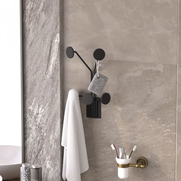 Cintre girafe - Noir Cintre girafe - Noir