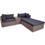 Rossi modulsoffa - Gr konstrotting + Textilskydd fr mbler