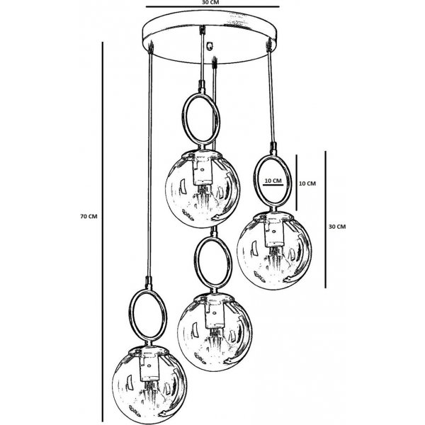 Ring taklampa - Vit Ring taklampa - Vit