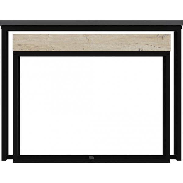 Table d\\\'appoint Alen 65 x 35 cm - Anthracite Table d\\\'appoint Alen 65 x 35 cm - Anthracite