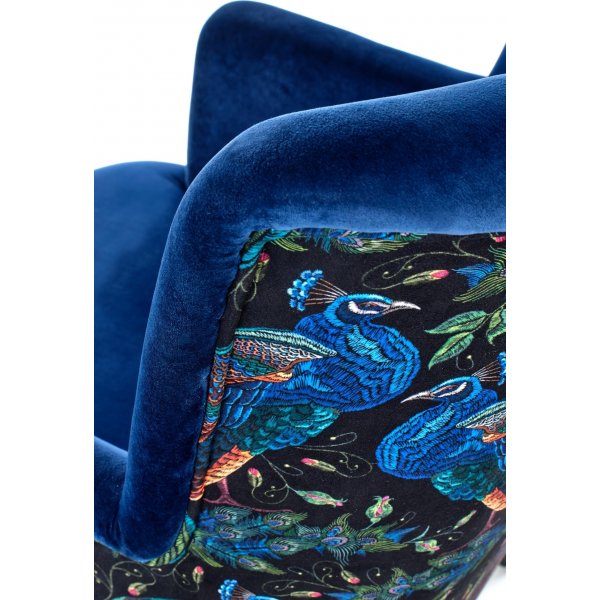 Fauteuil Gopani - Bleu Fauteuil Gopani - Bleu