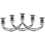 Ljusstake Blinga fr 5 st ljus - Krom / Diamant
