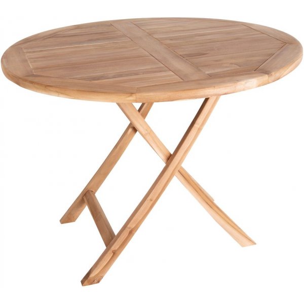 Saltö fällbart teakbord Ø100 Saltö fällbart teakbord Ø100