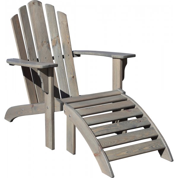 Newport däckstol - Grå Newport däckstol - Grå