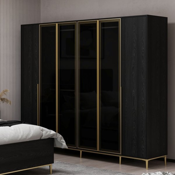 Armoire Elevate 268 x 52 x 218 cm - Noir Armoire Elevate 268 x 52 x 218 cm - Noir