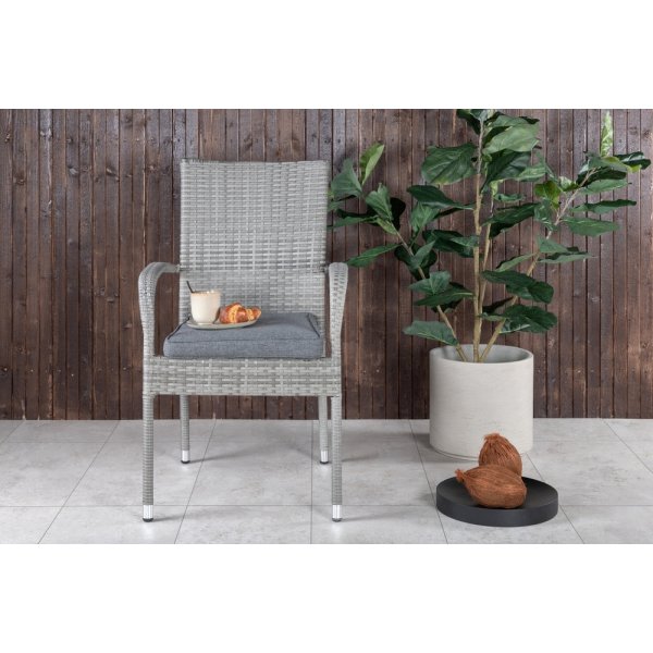 Anna matstol - Grå Anna matstol - Grå