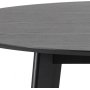 Roxby matbord 140 cm - Svart