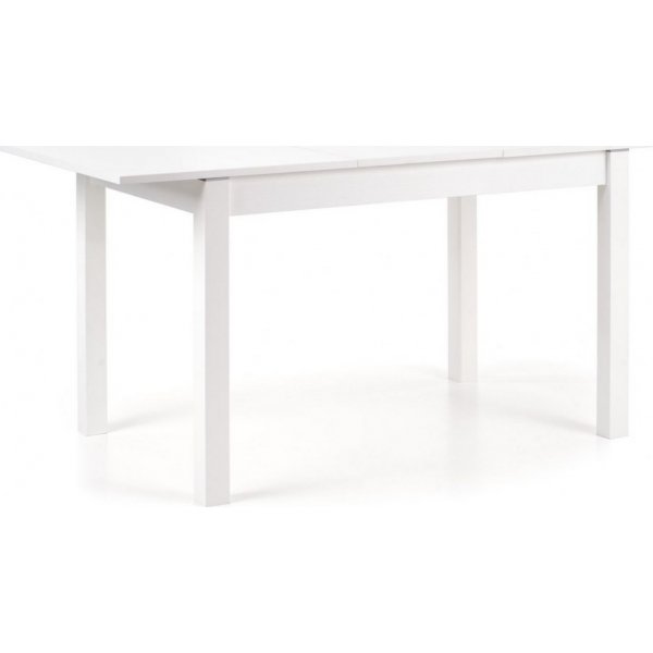 Table à manger Adélé 118-158 cm - Blanc Table à manger Adélé 118-158 cm - Blanc