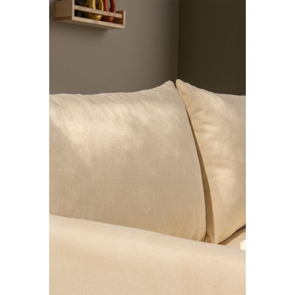 Saga 2-sits bäddsoffa - Cream Saga 2-sits bäddsoffa - Cream