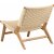 Fauteuil Carson - Blanc/chne