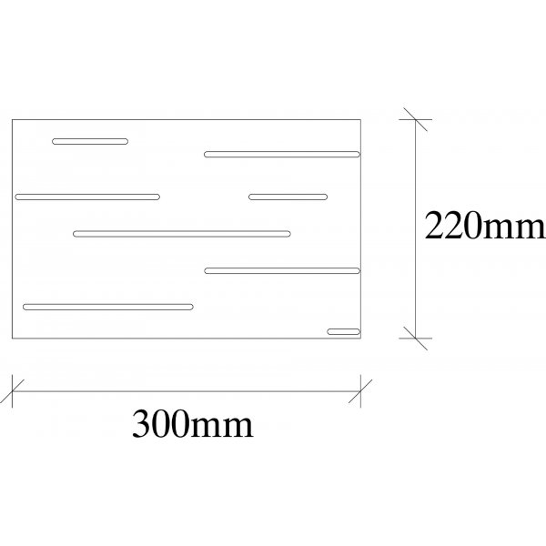 Sheet wandlamp 629-A - Vintage