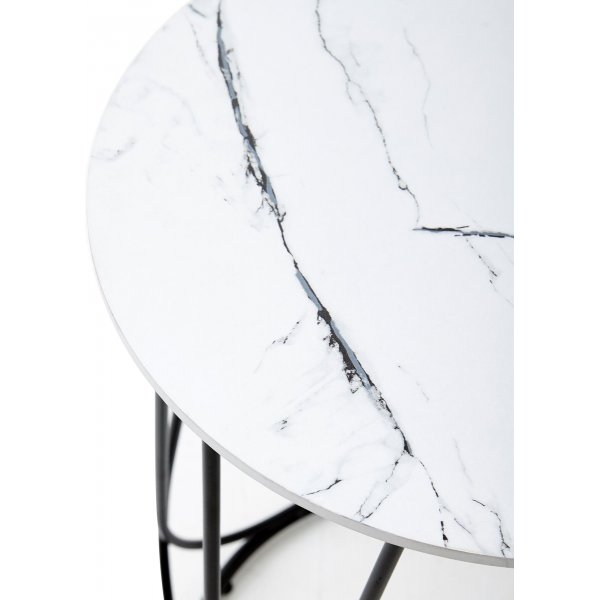 Bobby soffbord 40 cm - Vit