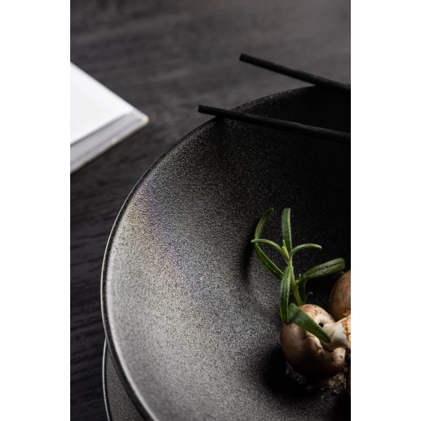 Wabi sabi skål Ø25 cm - Svart Wabi sabi skål Ø25 cm - Svart