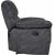 Fauteuil inclinable Coventry  mcanisme manuel - Microfibre grise