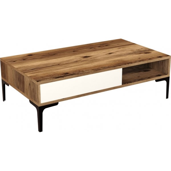 Table basse Istanbul 105 x 60 cm - Noyer/crme