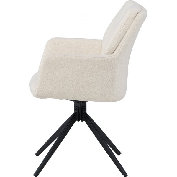 Manchi matstol - Vit/svart Manchi matstol - Vit/svart