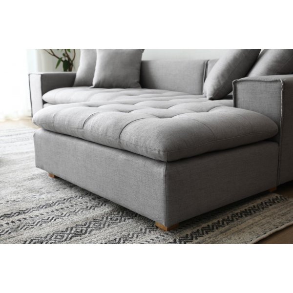Sake Soffa grå divansoffa 251 cm Sake Soffa grå divansoffa 251 cm