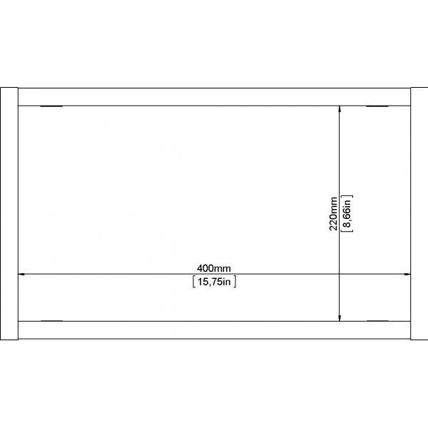 Roomers wandplank - Eiken Roomers wandplank - Eiken